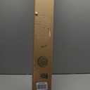 Clear Silicone Seal Strip and PVC Base Set, 3/8" x 39" Frameless Shower Door Bottom Seal, Stop Glass Leaks (White)