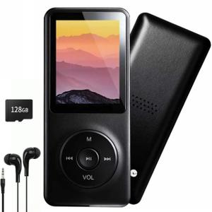 128GB MP3 Player with Bluetooth - Portable Music