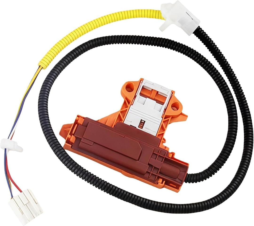 WPW10482836 Washer Door Latch Assembly - Replaces W10482836, 3020730 - Compatible with Whirlpool, Maytag, Kenmore Washers - Fixes Door Lock & Spin Issues