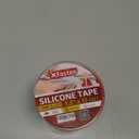 XFasten Self-fusing Silicone Tape Pro, Clear, 1.5-Inch x 15-Feet, 30mils Extreme Silicone Repair Pipe Tape for Electrical, Radiator Hose, Garden Hose, Coax Plumbers Water Seal and Stretch Tape