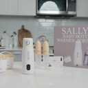 Nomad Portable Bottle Warmer  Wireless Baby Milk Warmer with 10500mAh Battery  Includes 2 Spoons & 2 Breastmilk Containers  Travel Baby Essential for Moms on The Go