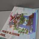 CAXIMSY Cherry Blossom Bonsai Tree Building Block Sets with Acrylic Display Box Chinese Architecture of Peach Blossom Micro Mini Building Set Toy Gift for Kids Adults3320 Pieces