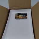 US Acrylic White Plastic Serving Trays (Set of 4) 15 x 10 | Large Unbreakable Reusable Rectangular Party Platters | Serve Appetizers, Fruit, Veggies, & Desserts | BPA-Free & Made in USA