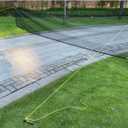 Driveway Net for Kids Safety, 36FT Driveway Ball Stopper Net with Reflective Strips, Outdoor Yard Driveway Barrier for Kids & Pets, (36 Ft Wide 40 Inch Tall)