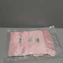 Satin Pillowcase King Size,Pink Silky Soft Cooling Satin-Silk Pillow Cases for Hair and Skin with Envelope Ruffle Closure,Gift for Women Men,2 Pack (20x40,Pink)