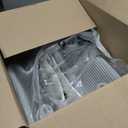 4 Pack Large Storage Basket for Organizing, 17.5"x13"x7" Woven Basket for Shelves, Closet Cube Storage Bins with Wrapped Handle, Cotton Rope Baskets for Kitchen, Clothes, Toys(Gradient Grey)