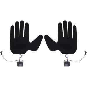 Electric Heated Gloves Pads, USB Heated Gloves Pad Insert Liner, 5 Finger Glove Heater for Winter Driving, Typing, Running, Etc
