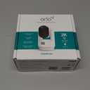 Arlo Essential Indoor Pan Tilt Security Camera 2K (2025 Release) - Wired Plug-in Power, Person Recognition, Animal Detection, Animated Preview, 1-Month Secure Plan, Auto Motion Tracking, 1 Cam, White