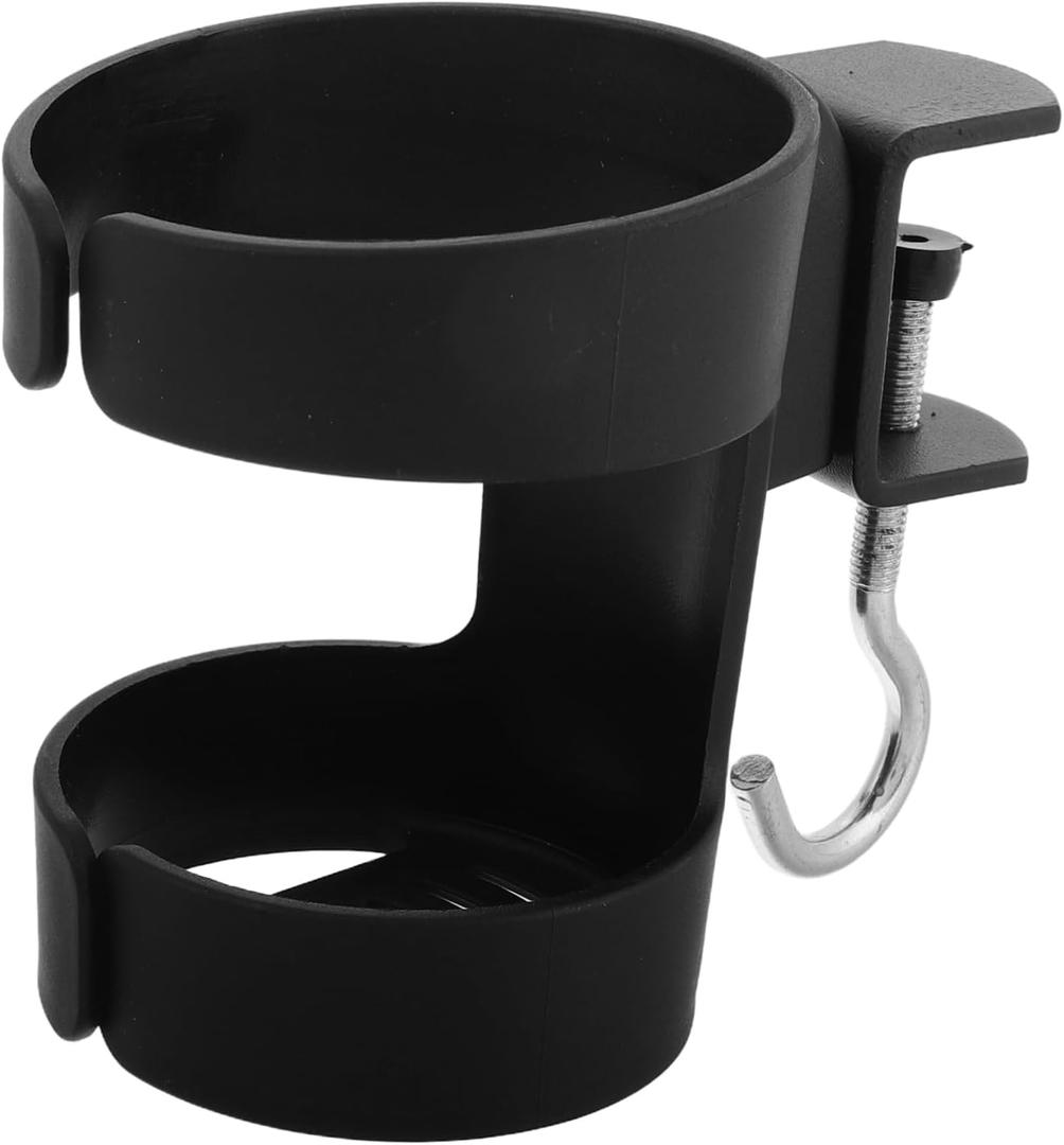 Ciieeo Adjustable Desk Cup Holder with Space-Saving Hook Multifunctional Mug Organizer for Home Office School Prevents Spills Fits Various Cup Easy to Clean
