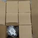 CLOUDY BAY 8W 3000K Warm White Dimmable LED Track Light Head,CRI90+ True Color Rendering Adjustable Tilt Angle Track Lighting Fixture,40 Angle for Accent Retail,White Finish,Halo Type- Pack of 6