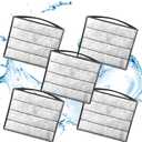 TARARIUM Turtle Tnak Filters Material 5PCS Low Water Level Filters Replacement Aquarium Filters (IX-120 Sponge Clip)