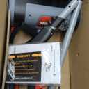 EWORK Corded Snow Shovel 11-Inch 1200W 10A Powerful Electric Snow Shovels, 6-Inch Clearing Depth, 23-Foot Max Throw Distance, Power Snow Blower for Driveway, Steps, Sidewalk, Porch