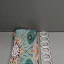 Torich Abstract Boho Floral Botanical Shower Curtain, Bohemian Mid Century Morden Teal Decor Bathroom Curtains, Waterproof Fabric Shower Curtains Set with Hooks 36X72