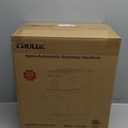 CHULUX Slim Espresso Machine with Milk Frother, 20 Bar Professional Italian Pump Espresso Coffee Machine for Home Cappuccino & Latte Maker, Stainless Steel, Silver