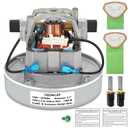 834036 120V Vacuum Motor Replacement - High Power Strong Suction, Quiet Operation, Durable - Fits Backpack Vacuums Pro 6, Pro 10, FS 6 - Direct Replaces 834099 836099 - Easy to Install