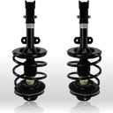 171572R+171572L Front Complete Shock Absorber Compatible with Dodge Caravan/Grand Caravan 2001-2007, Chrysler Voyager 01-03/ Town & Country 01-07, Left & Right Struts w/Coil Spring Assembly