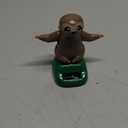 Sloth Solar Dancing Figures, Solar Powered Shaking Hand Doll Toys for Car Dashboard Decoration, Desk or Windowsill Decor (A-Brown)