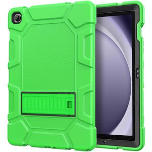 Case for Samsung Galaxy Tab A9+/A9 Plus 11 2024 Model (SM-X210/X216/X218), Heavy Duty Shockproof Rugged High Impact Protective Case, Green