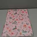 2 x GIOLAINY Pink Christmas Wrapping Paper for Girls Women Kids - Holiday Gift Wrap with Ornaments, Xmas Trees, Berries & Wreaths Designs - 4 Sheets (28 x 40 inches), Easy to Store