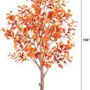 Nearly Natural 9ft Autumn Oak Artificial Fall Tree in Black Nursery Pot
Indoor-Only Faux Tree, Red, Orange, Yellow Leaves, Bendable Branches, Fall Decor Thanksgiving Decorations, 108"Hx48"Wx48"D