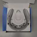 HAPIPET Neck Massager with Heat, Neck Massager for Pain Relief Deep Tissue, Multiple Mode Adjustment, Portable for Home & Travel, White