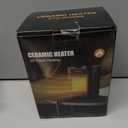 1000W Space Heater, Small Ceramic Space Heater with Thermostat, Mini Portable Electric Heater with Fast Safety Heat, Multiple Protection for Home Office Desk