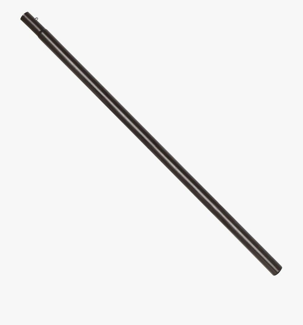 Vercraft 1 Pack 1. 5'' Dia Umbrella Replacement Lower Pole, Heavy Steel Patio Umbrella Bottom Pole Replacement, 1. 7mm Thickness, No Bullet Buckle Outdoor(Brown,33.5''l)
