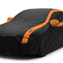Full Car Cover Waterproof All Weather for Automobiles Windproof Cover Rain UV Protection Sun Scratch Resistant Outdoor Universal
Size: 210*60 in