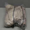 Burlywood Taupe Pinch Pleated Linen 108 Inch Curtains 60 Inch Width for Living Room Divider Light Filtering Semi Sheer Extra Wide Patio Curtains for Sliding Door Floor Ceiling Picture Window 60x108