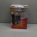 Comfort Zone Utility Space Heater, 1500W Electric Garage Heater with Adjustable Thermostat, Fan/Low/High Heat Settings, Tip-Over & Overheat Protection, Milkhouse Style, ETL Listed (Gray)