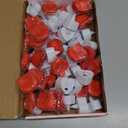 3000Pcs Red Rose Petals with 36Pcs LED Tea Lights Candles, Romantic Gifts for Her, Special Night, Date Night Ideas, Wedding, Anniversary, Proposal