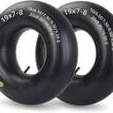GICOOL 18x8.50/9.50-8 Inner Tubes, 2 Pack with TR13 Valve Stem, Heavy-Duty Replacement Tubes for Lawn Mowers, Tractors, Golf Carts, Scooters, Go Karts, Wagons, Trailers, ATVs, Snow Blowers