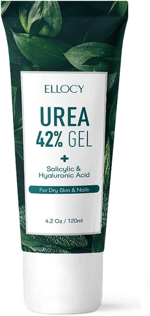 2 x
42% Urea Gel - Max Plus Salicylic & Hyaluronic Acid cracked heel repair callus remover for Elbows, Feet, and Hands, and cracked heel, calloused feet remover gel 4oz