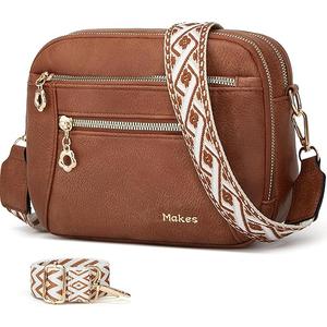 Crossbody Purse for Women Small Crossbody Bags Trendy Vegan Leather with Adjustable Shoulder Straps Mothers Wife Mom Gifts
