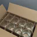 Libbey Polaris Tumbler and Rocks, Axis Glass Cups Set of 16, Elegant Mixed Drinking Glasses with Modern Clean Lines, Dishwasher Safe Glassware Set