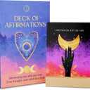 Positive Affirmation Cards for Women, 60 Mindful Prompts to Calm Social Anxiety, Build Confidence & Support Daily Self Care, Bright, Vibrant Mindfulness Deck for Teens and Adults