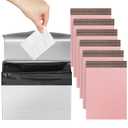 Tioncy 1 Pack Sanitary Napkin Disposal Receptacle with Feminine Hygiene Disposal Bag Stainless Steel Tampon Bin Trash Can Wall Mounted Waste Tampon Holder Feminine Hygiene Container (Silver)