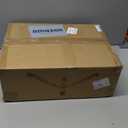 Triple Monitor Stand for Three Computer Screens up to 32, Heavy Duty C-Clamp Base, Fully Adjustable Gas Spring 3 Monitor Desk Mount Arms Hold up to 30.9 lbs Each