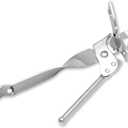 Chef Craft Select Can Opener with Tapper, 6.5 inches in length, Nickle Plated