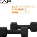 CAP Barbell Neoprene Dumbbell Weights Pairs & Sets | Multiple Colors