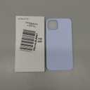 ORNARTO Compatible with iPhone 13 Case 6.1, Slim Liquid Silicone 3 Layers Full Covered Soft Gel Rubber Phone Case Protective Cover 6.1 Inch-Baby Blue