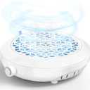 Acrylic Nail Polishing, Reusable Filter & Magnetic Detachable Design for Salon, Home DIY & Crafts