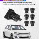 SCUARI 6PCS Car Engine Oil Drain Plug,Car Accessories,Automotive Replacement Engine Oil Drain Plugs with Removal Tool,Automotive Tools,Compatible with A3 A4 A5 A6 S3 Q7,Replacement OEM#06L103801