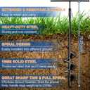 Deisunpet Heavy Duty Dog Tie Out Cable and Stake,Chew-Proof Dog Leads with Spring and Strap,Anti-Rust Ground Anchors with Extended T-Wrench,Dog Runner for Small Medium Dogs,for Yard Camping Beach,30FT