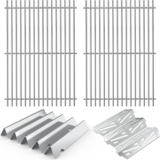 GS4 Genesis II Grill Parts for Weber 3 Burner Genesis 2 GS4 Replacement Genesis II/II LX 300 SER, Genesis 300 (2022 YRS) Accessories for Weber Flavorizer Bars 66032, Grates 66802, Heat Deflector 66040