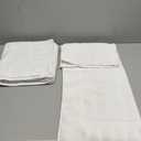 White Classic Luxury Bath Towels Large - Cotton Hotel spa Bathroom Towel |12" x 33 " | 2 Pack | White
