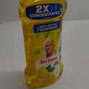 Mr Clean 030772112915 Multi-Surface Cleaner, 41 oz Bottle, Liquid, Lemon, Clear