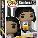 Funko Pop! NFL: Legends - Troy Polamalu - Steelers - Collectable Vinyl Figure - Gift Idea - Official Merchandise - Toys for Kids & Adults - Sports Fans - Model Figure for Collectors (OS, Multicolor)