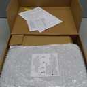 Veken 11.8" Rain Shower Head with Handheld, High Pressure Handheld Shower with Multi Spray Modes, Rainfall Combo with Metal Extension Arm, Detachable Dual Showerhead, Bathroom Decor, Chrome Silver