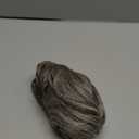 Claw Clip Short Ponytail Messy Bun Hair Piece Bendable Hair Branch Extensions Fluffy Wavy Curly Synthetic Versatile Dark Grey Hairpieces